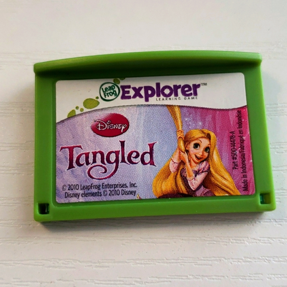 LeapFrog Explorer Disney Tangled Reading Learning Game